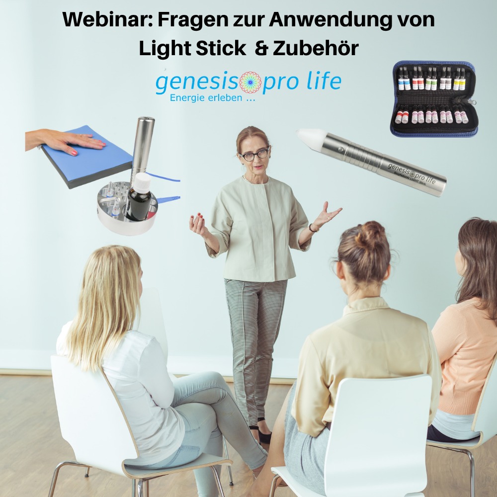 WEBINAR - Fragen zur Anwendung von Light Stick & Zubehör